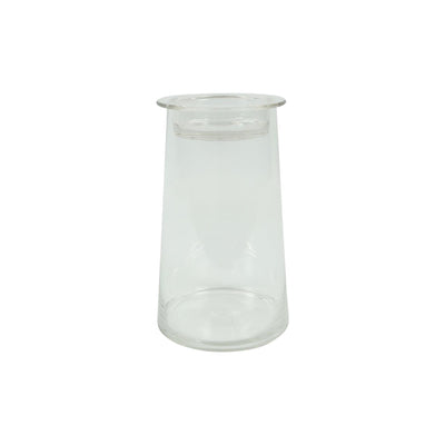 Verre déco Countryfield avec couvercle bol clair h23,5cm