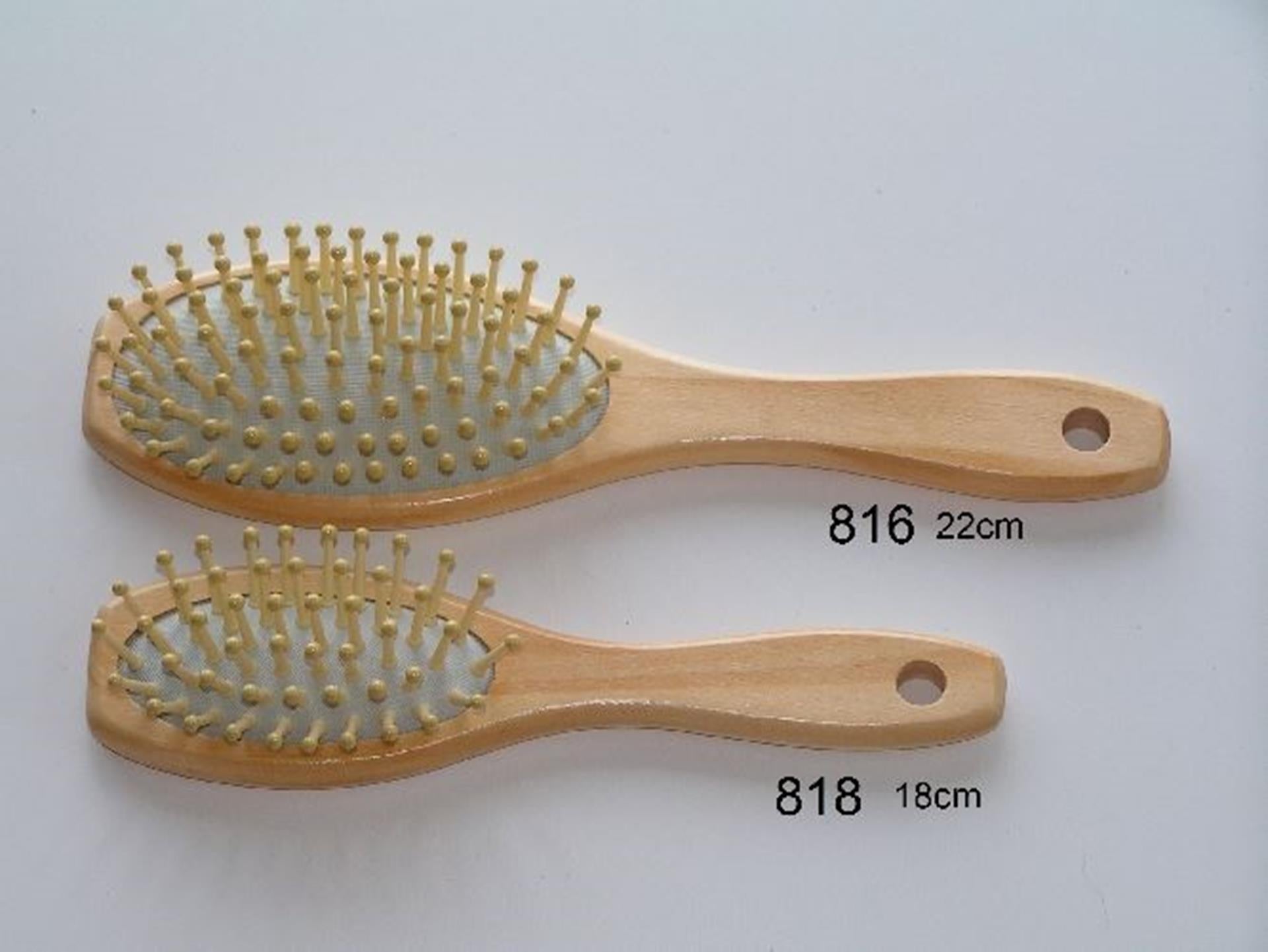 Brosse à cheveux 22cm bois