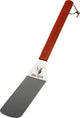 Spatule flexible longue d'extérieur Valhal - avec cordon de suspension en cuir - bois en acier inoxydable - vh.sp4
