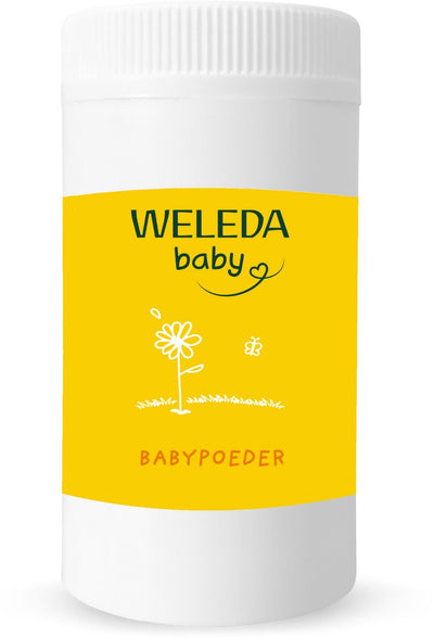 Poudre pour bébé Weleda - calendula, arnica échinacée - nourrit et protège les plis cutanés irrités - ingrédients 100% naturels - 20g