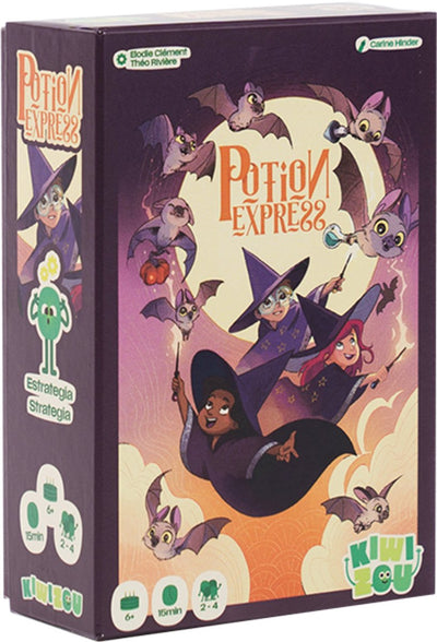 Geronimo jeux potion express - kiwizou - - jeu enfant - à partir de 6 ans - de 2 à 4 joueurs