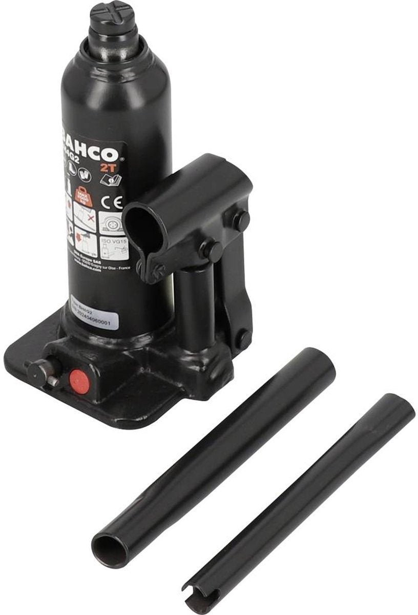 Cric hydraulique Bahco bh4g2 2 t hauteur de travail : 181 - 344 mm