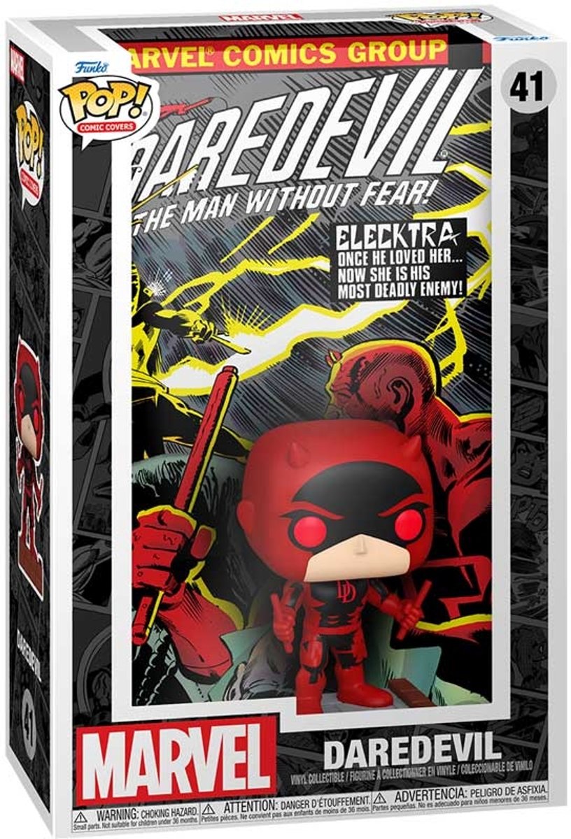 Funko Europe Funko Marvel Pop! figurine en vinyle de couverture de bande dessinée casse-cou #168 9 cm pop! chiffre