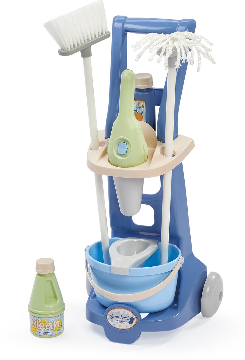 Ecoiffier Clean Home Nettoyage Trolley