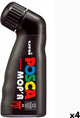 Sans marque surligneur posca mop'r pc-22 noir (4 pièces)