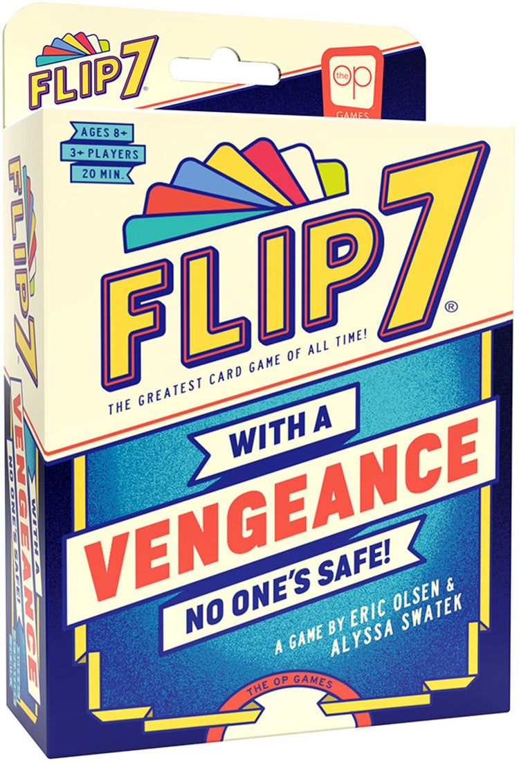 Usaopoly flip 7 : with a vengeance - jeu de cartes - anglais