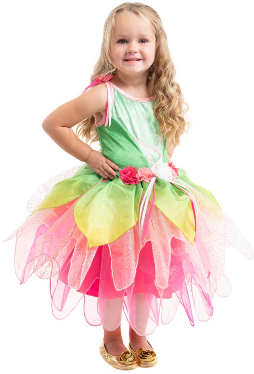 Petites aventures – robe de fée printanière – taille l (110-122)