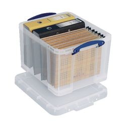 Boîte d'archives boîtes vraiment utiles en plastique transparent