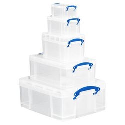 Boîtes Value Pack Boîte vraiment utile 0,7 1,6 3 9 Couvercle empilable de 18 l