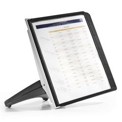 Support de bureau avec écran 5 panneaux durable 5540n pp noir