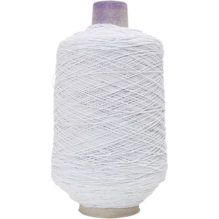 Fil élastique fin et rond, blanc, 1500 m 1 rouleau