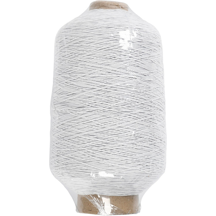 Fil élastique fin et rond, blanc, 1500 m 1 rouleau