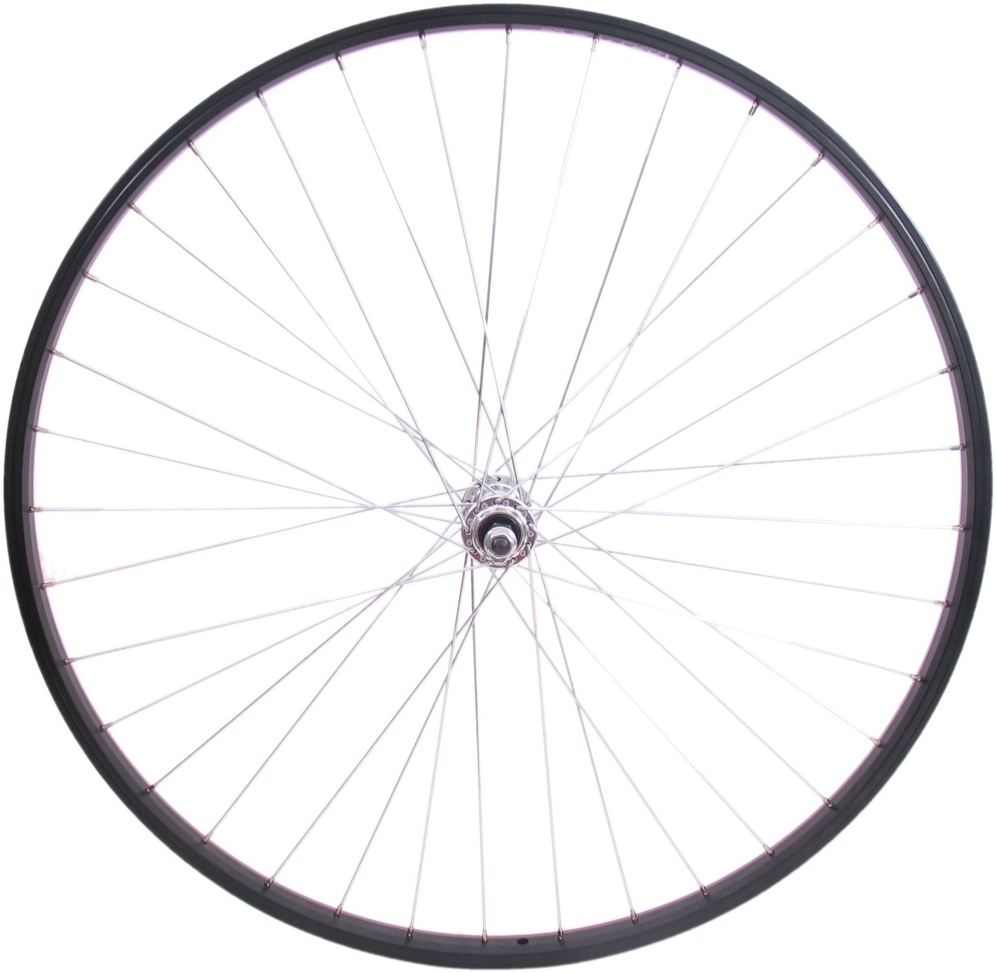 Roue avant 28 622 * 21C Hub en aluminium et jante noir