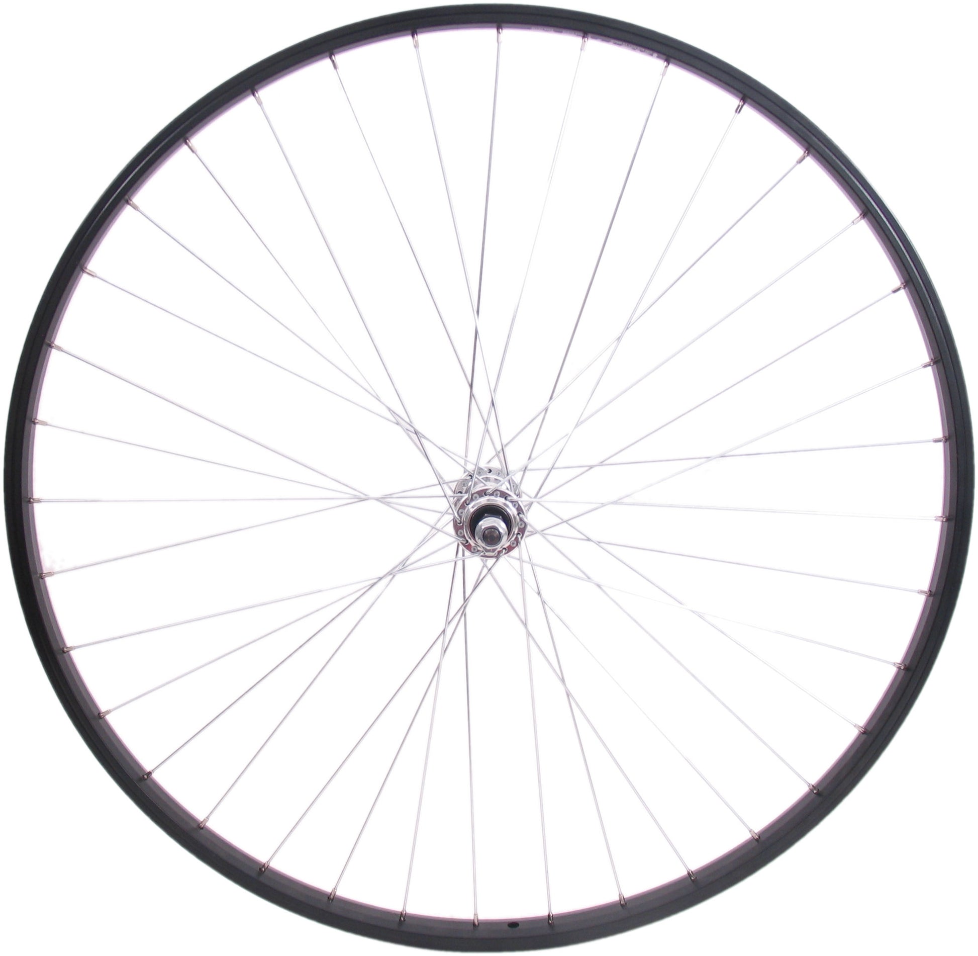 Roue avant 28 622 * 21C Hub en aluminium et jante noir
