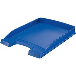 Bac à courrier plus 5237 leitz a4 25,5x3,7x36cm bleu