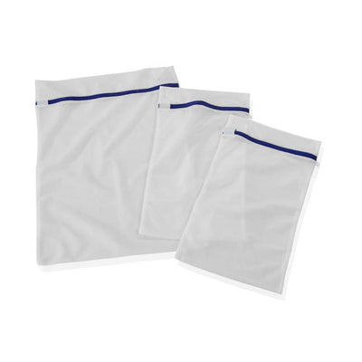 Leifheit Leifheit 81726 Sacs à linge 3 pièces bleu blanc