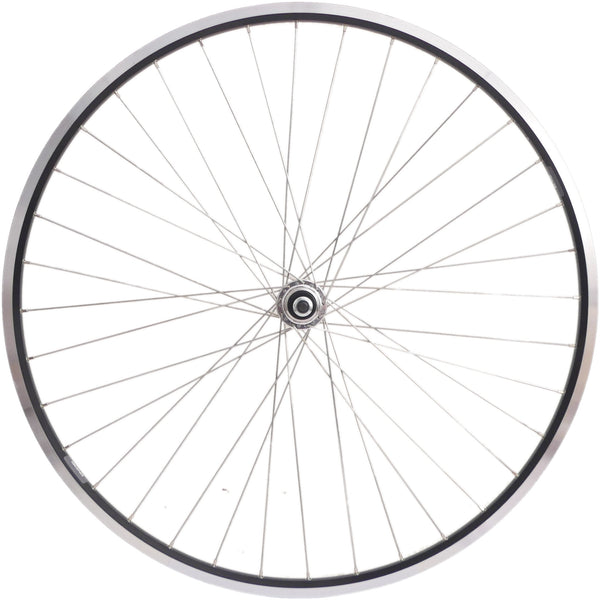 - Achterwiel 28" / 622x19C ZAC 19 velg met 7/8 speed freewheel naaf zwart