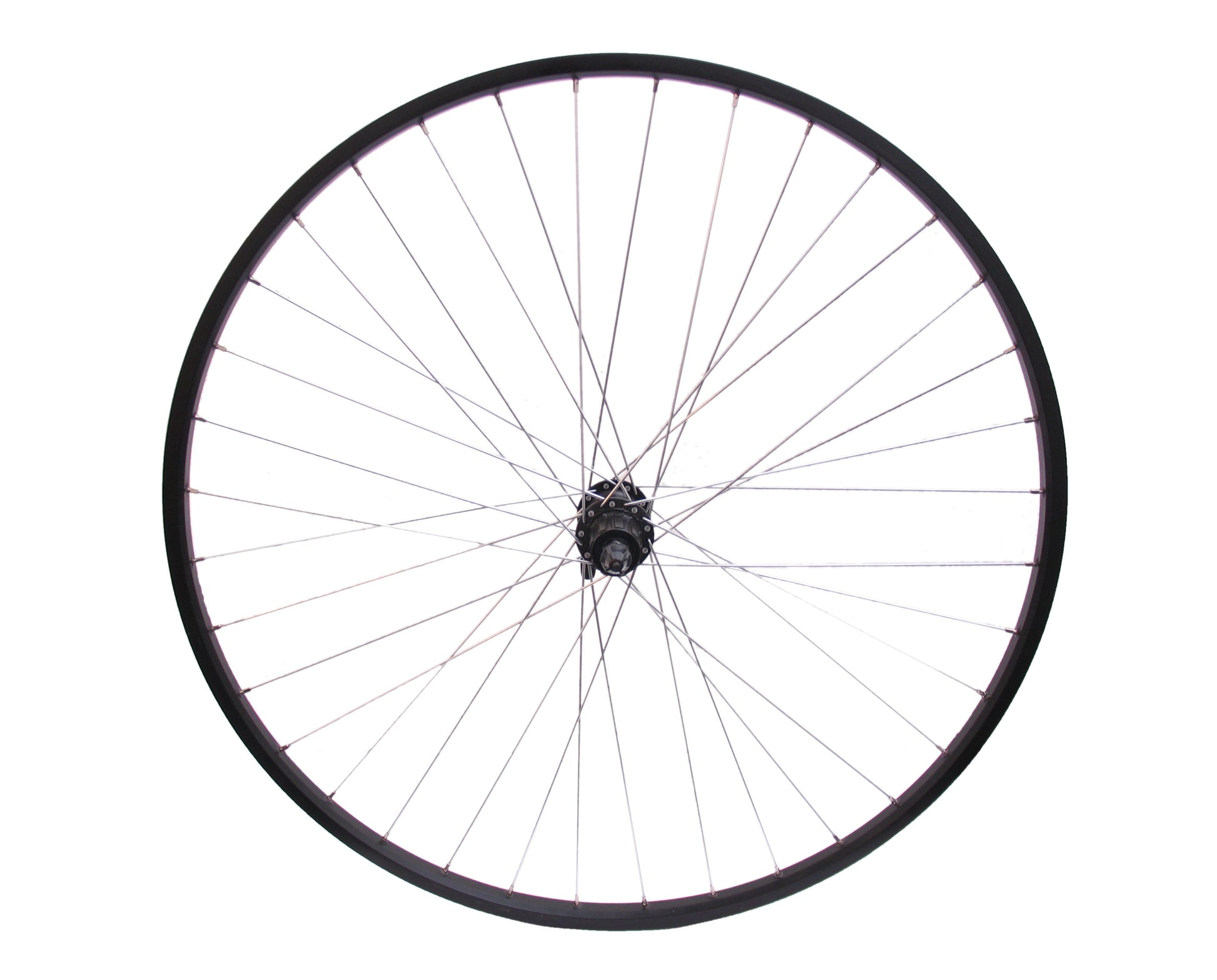 Roue arrière 28 x 1 4 en aluminium HBM53 noir à 8 vitesses
