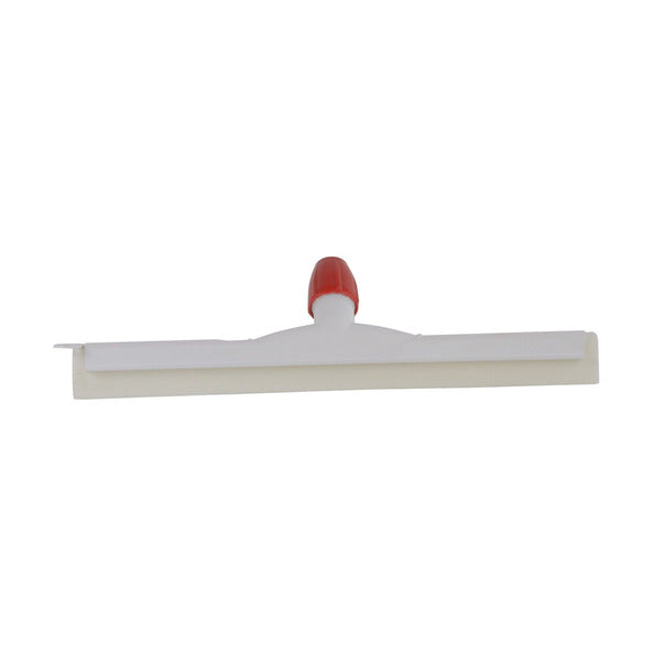 Raclette de sol en plastique Betra avec caoutchouc synthétique blanc