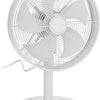 Excellent ventilateur de table électrique de luxe robuste 30cm blanc