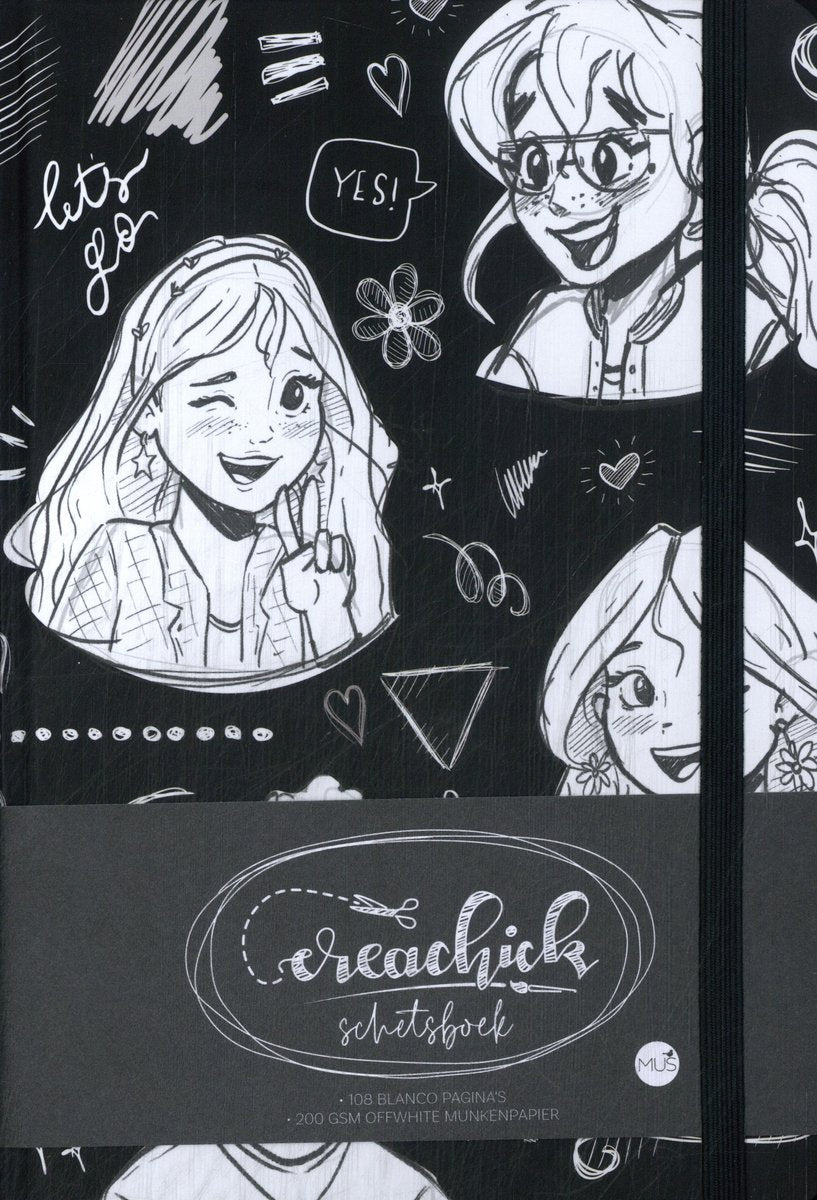 Carnet de croquis Kluitman Creachick