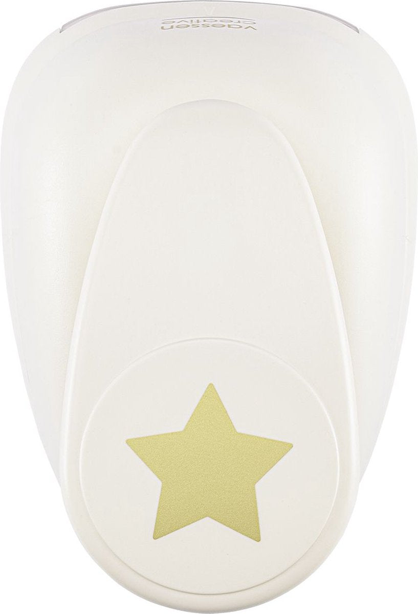Vaessen creative punch - perforatrice figure - étoile - 6,7 x 7,2 cm