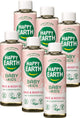 Happy earth bundle huile visage et corps bébé enfants - 100% naturelle - sans microplastique - soins pour bébé - avec adoucissant végétal pour la peau - convient aux nouveau-nés - 6 x 150 ml - pack économique