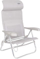 Crespo - chaise de plage - al 205 - compacte - gris clair