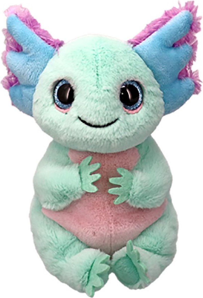 Ty Beanie Vellies Alex Axolotl, 15cm