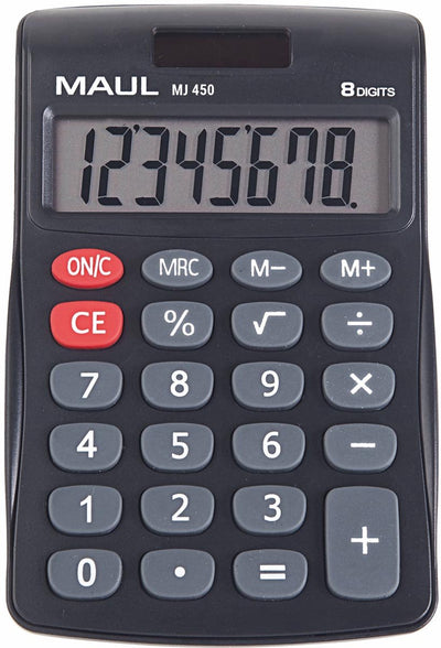 Calculatrice de bureau Maul mj 450 | junior | noir