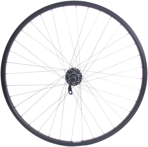 Shimano - Achterwiel 26" / 559x19C Andra 30 velg met FH-M525 8/9/10 speed naaf voor 6 bouts remschijf zwart