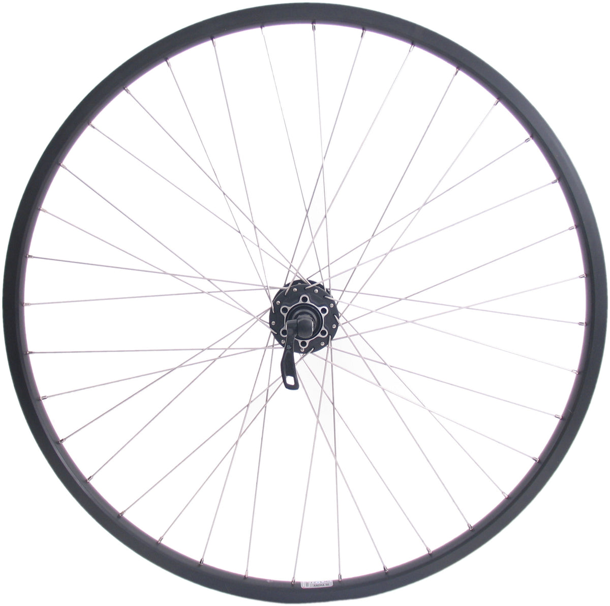 Roue arrière Shimano 26 559x19c Andra 30 Rim avec FH-M525 8 9 Hub de 10 vitesse pour 6 boulons Disque de frein noir