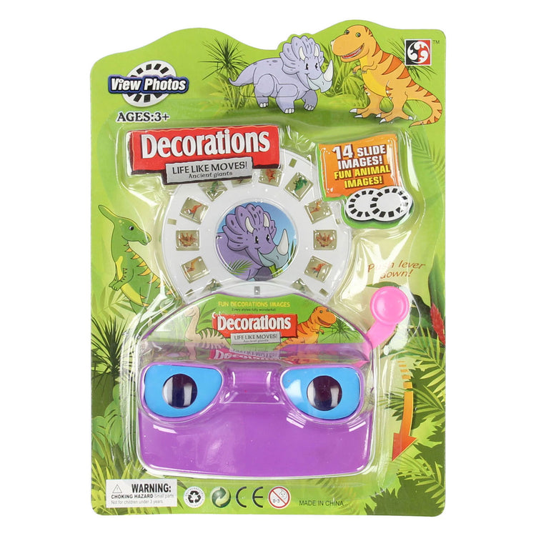 Appareil photo avec visionneuse de photos - dinosaure