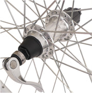 Roue arrière Sunrace 28 622 x 19C ZAC19 RIM AVEC HBM53 NAF 8 9 10 Speed ​​Silver - afbeelding 2