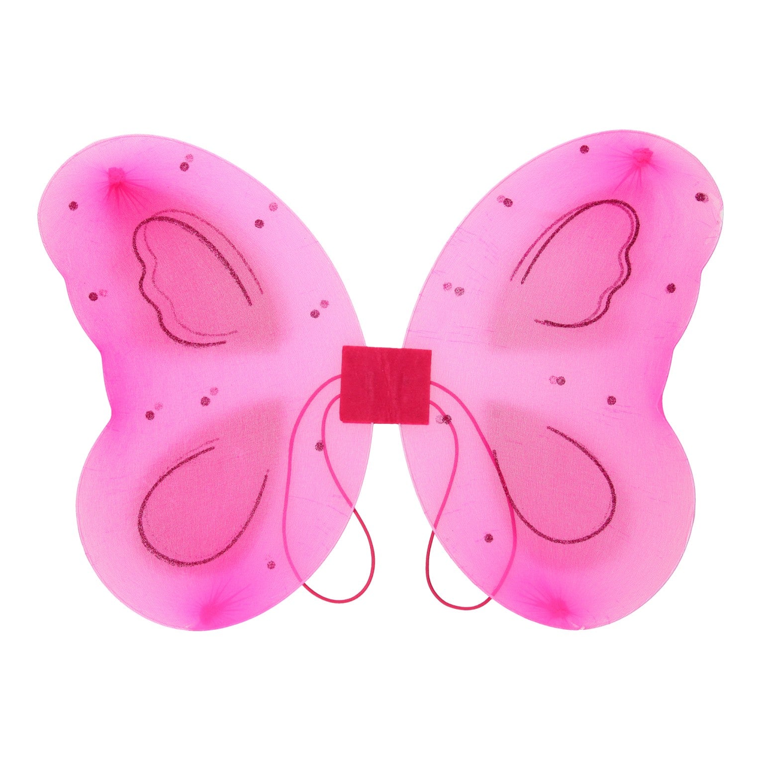 Ailes de papillon rose