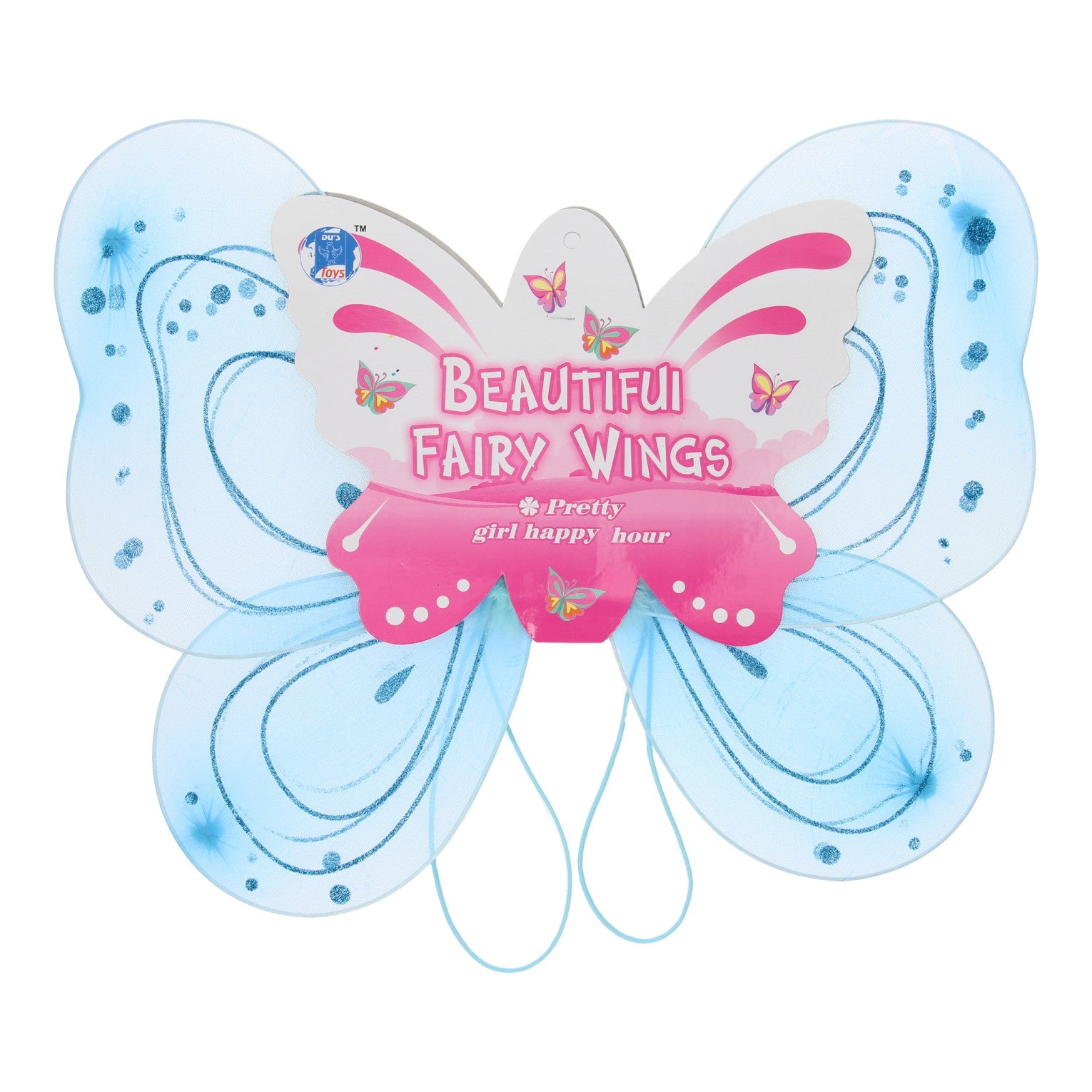 Ailes papillon bleu