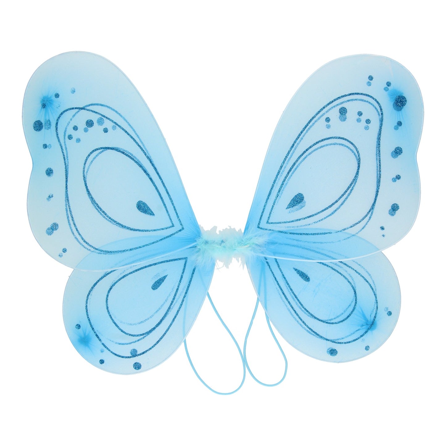 Ailes papillon bleu