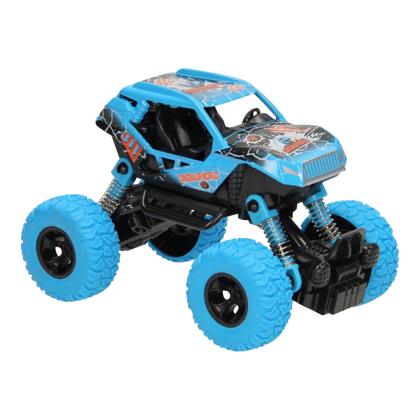 Die cast tire arrière monstre camion dino, 1:32