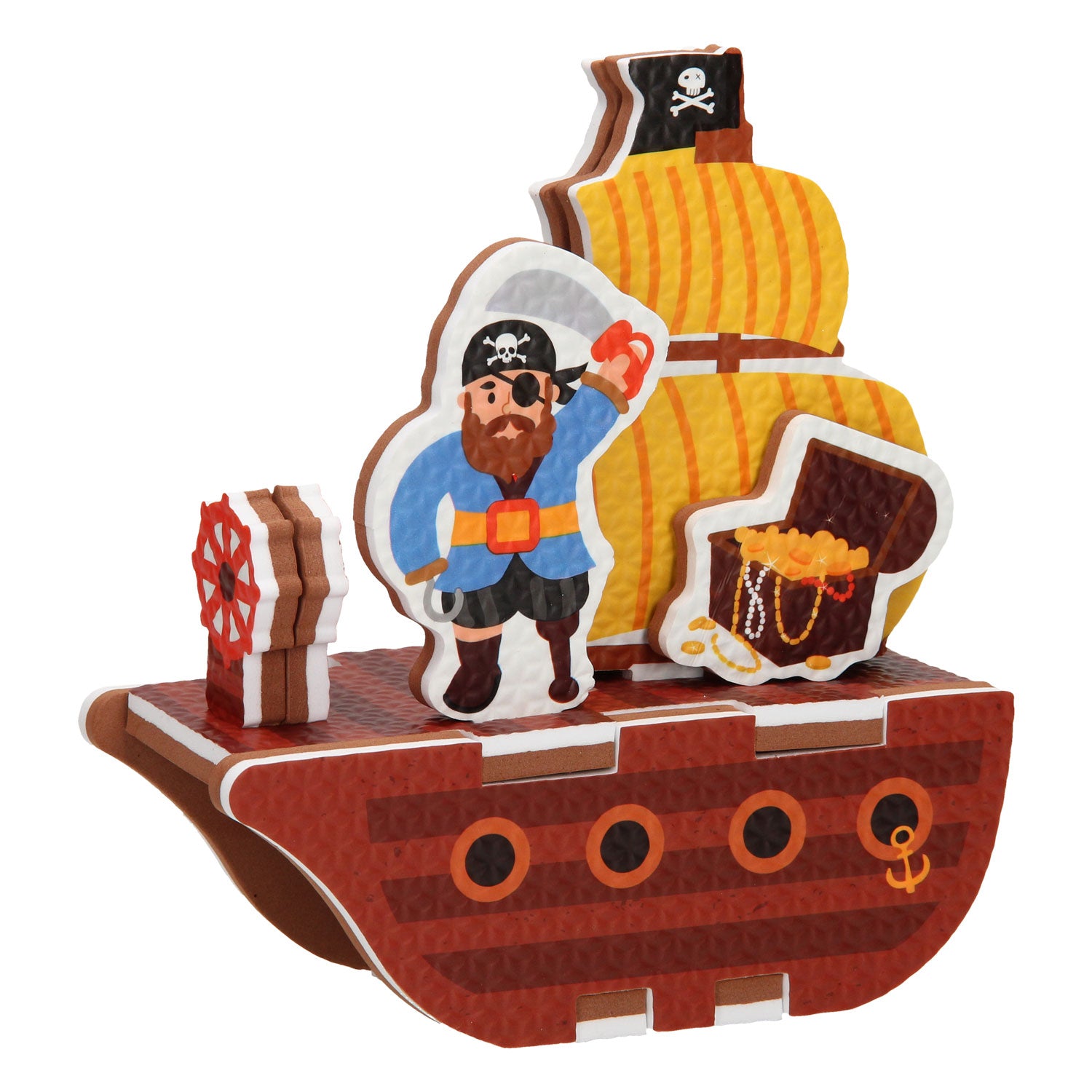 Bad mousse Piratenboot 3D