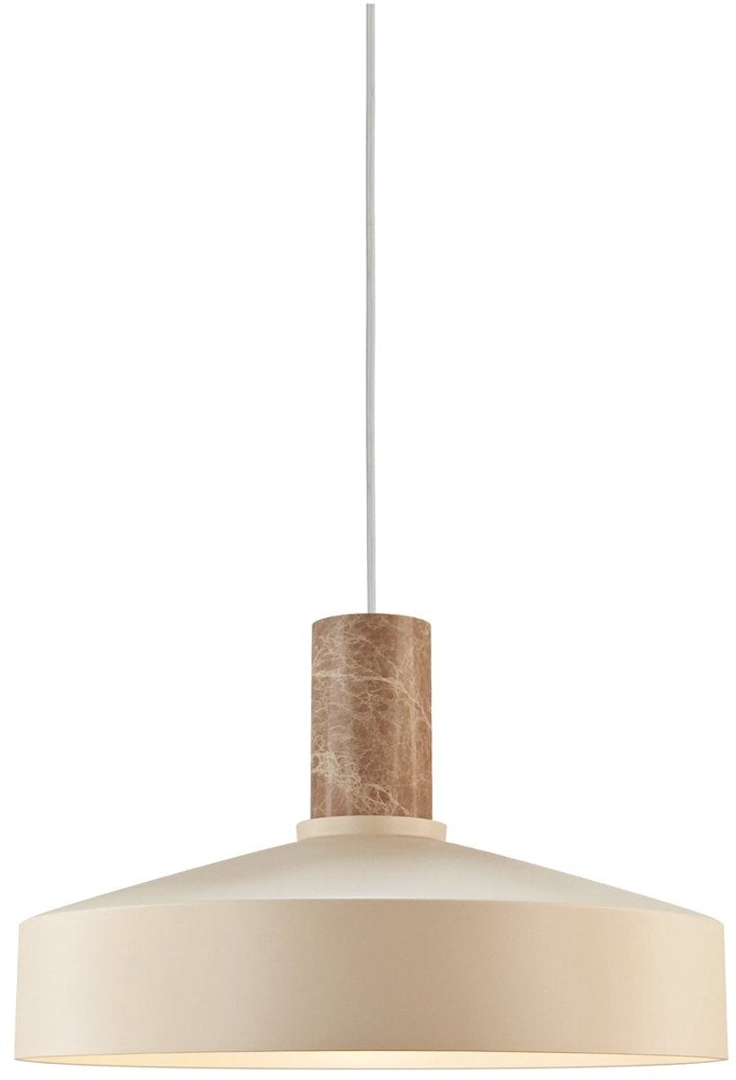 Nordlux -lampe suspendue en marbre Elvas-e27-beige
