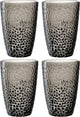 Verre à long drink Leonardo 340ml gris. matera - lot de 4