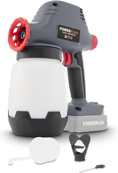 Pistolet à peinture sur batterie Powerplus powair0110 - pistolet à peinture sans fil de 18 v de 1 l - sans batterie ni chargeur