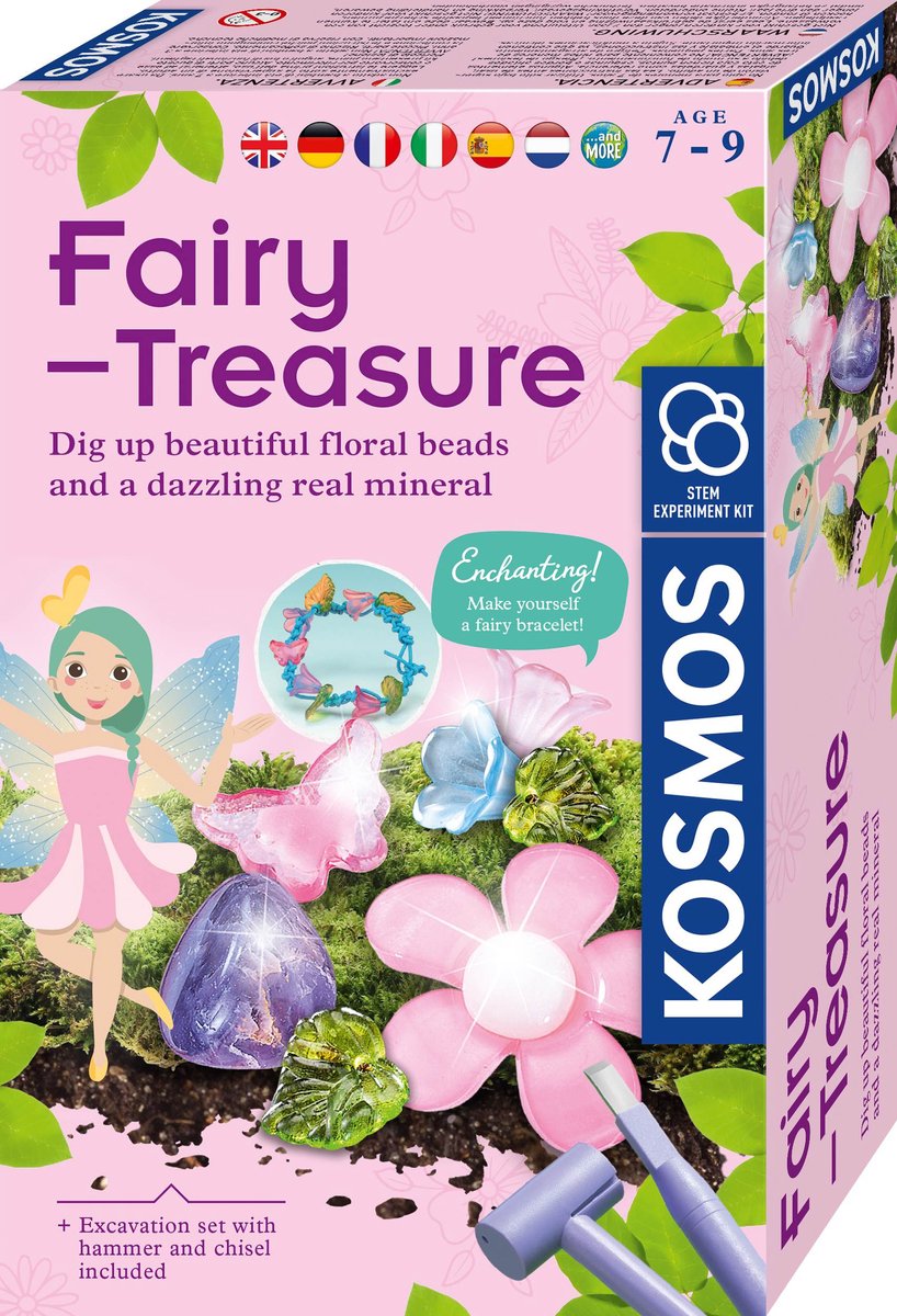 Selecta Cosmos – Coffret de jeu pour déterrer un trésor de fées