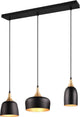 Lampe à suspension Trio chiraz - or noir