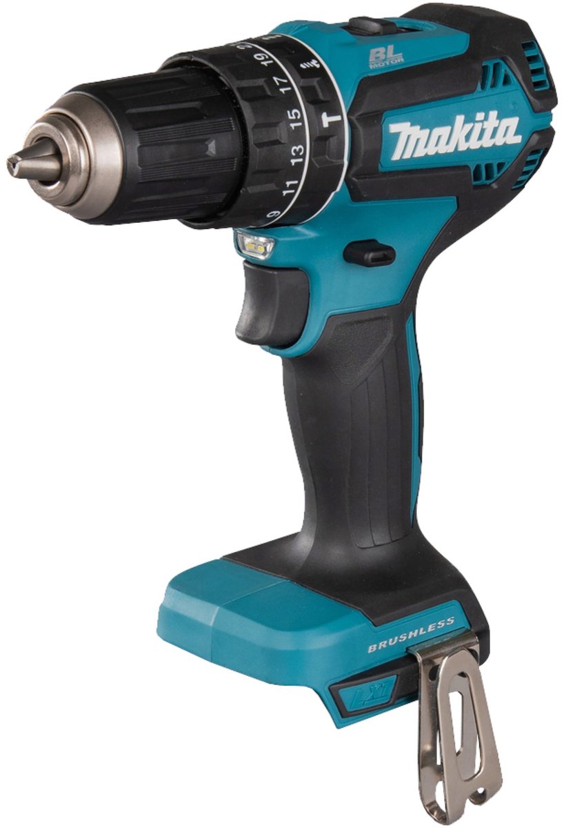 Makita dhp485z perceuse à percussion et tournevis 18v corps sans balais | sans piles ni chargeur - dhp485z