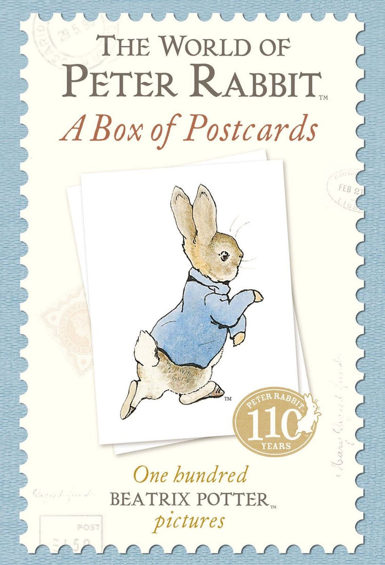 Cartes de vœux sans marque sans marque - monde de Pierre Lapin - boîte de 100 cartes