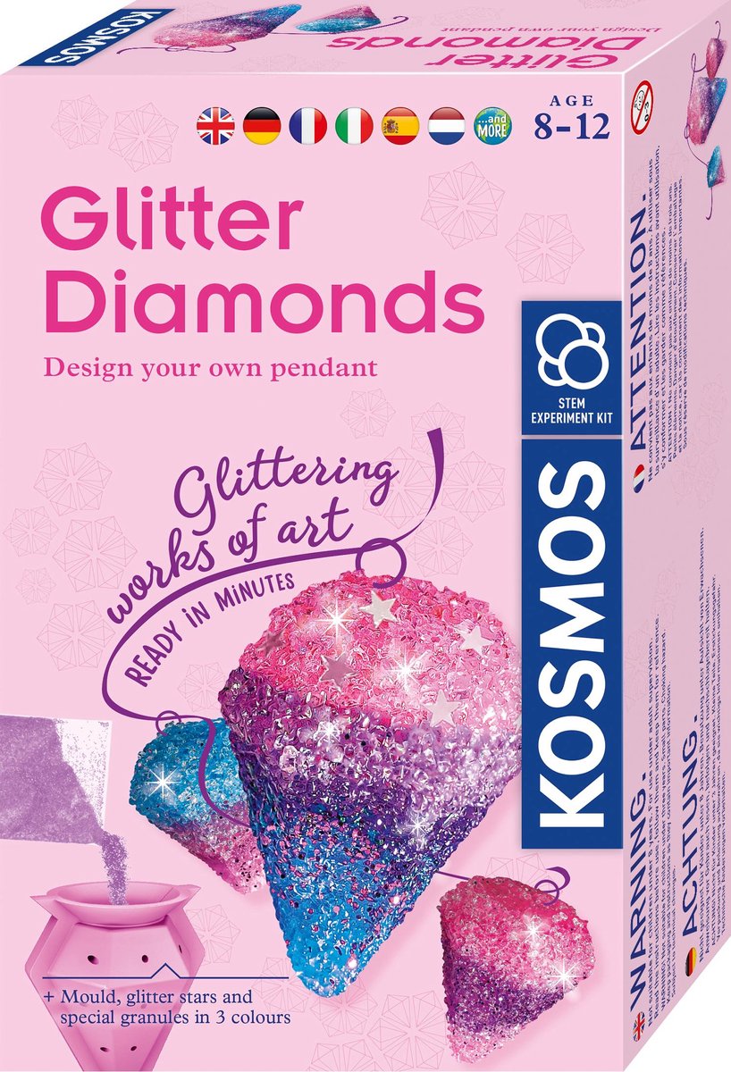 Faire des diamants de paillettes cosmos