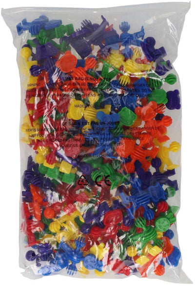 Animaux de construction colorés - 96 pcs.