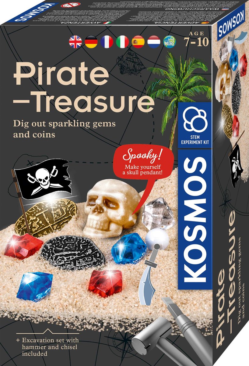 Selecta Cosmos - Coffret de jeu pour découvrir le trésor des pirates