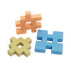 Blocs de gaufres colorés - 21 pcs